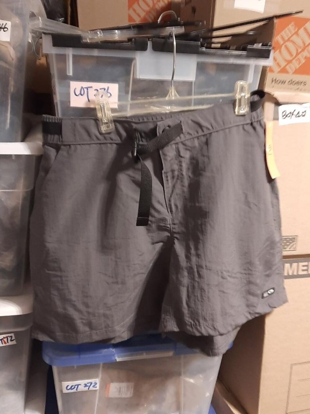 NEW TAG ! Men Champion Double Dry Cross Training Regular Fit Shorts Grey Size M